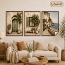 Akıllı Kağıt Statik Tutunma Özellikli Tablo - Poster Manzara (Model- 110)
