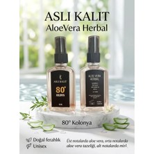 Aslı Kalıt El Yapımı 80° Kolonya Aloe Vera Herbal 50ML