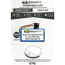 BataryaBank Xiaomi Mop 2 Lite (BHR5217EU) Uyumlu Robot Süpürge Bataryası 14.4V 2600MAH Li-Ion Şarjlı Pil