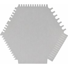 Marmorino Tools Çok Amaçlı Efekt Tarağı 122X110MM