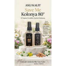 ASLI KALIT El Yapımı 80° Kolonya Save Me 50ML