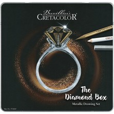 Cretacolor Diamond Box Luxury Drawing Premium Eskiz Çizim Seti 15