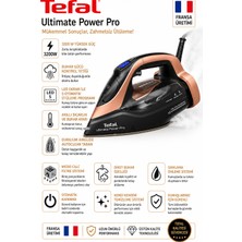 Tefal Kumaşa Göre Isı Ayarlayan 3200W Akıllı Ultimate Power Pro 300GR Şok Buharlı Ütü-Otomatik Kapanma