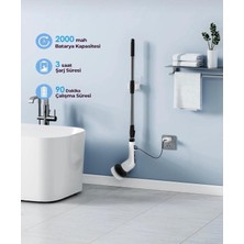 Duhan Majesty S9 Şarjlı Dijital Temizlik Fırçası – 9 Başlıklı Profesyonel Set