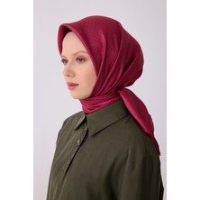 Belli Twill Ipek Eşarp Kırmızı, Pembe