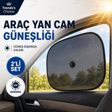 Pairla Araç Oto Güneşlik Yan Cam Güneşlik Perde Vantuzlu Araç Yan Cam Güneşliği Araba Araç Oto Yan Cam Güneşlik Uv Korumalı