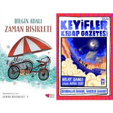 Can Yayınları Zaman Bisikleti 1 (Bilgin Adalı) ve Keyifler Kebap Gazetesi