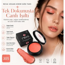 Reva Vegan Krem Göz Farı - No. 305 | Temiz Içerik, Uzun Süre Kalıcı & Mono Cream Eyeshadow