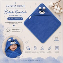 Pamuklu 100X100 Bebek Havlusu ve Kundak