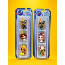 Littlest Pet Shop 3 Lü Minik Hayvan Figürler Littlesty Petshop 1ADET (Seçim Belirtilmez Ise Stokta Olan Gönderilir)