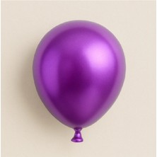 Niyet 5" Mor Krom Lateks Balon 100'LÜ - Dekorasyon-Doğum Günü-Parti-Süsleme