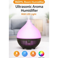 Tastech 160ML Mini Oda Hava Nemlendirici Ultrasonic Aroma Humudifier Rgb LED Işıklı Buhar Makinesi