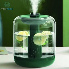 Tastech 1l Sessiz Oda Hava Nemlendirici Gece Lambası Şarjlı Ev Ofis Için Aroma Theraphy Uçucu Yağ Difüzör