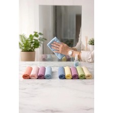 Kitchen Life Myclean 10'lu Mikrofiber Temizlik Bezi, Mikrofiber Havlu Bez 30X30CM