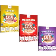 Akm Kitap Intro Yayınları 7 Den 8 E Lgs Türkçe Matematik ve Fen Bilimleri Yaz Kampı Seti 3 Kitap
