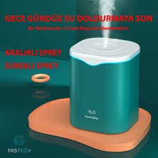 Tastech 2 Litre Oda Hava Nemlendirici Humudifier Aroma Therapy Koku Buhar Makinesi Yeşil