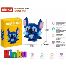 Kinku Kutulu Block-Puzzle-Yapboz-3d Zeka Geliştiren-Mini Sevimli Figürler Minyatür
