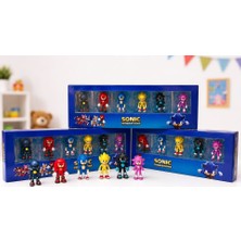 Toyzoy Toys Kirpi Sonic ve Arkadaşları 6'lı  Figür Seti & Kaliteli Eğlenceli