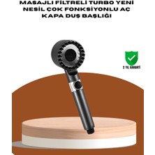 AyrStore Masaj Fonksiyonlu Filtreli Duş Başlığı Dayanıklı Yapı