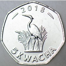 Banknoting Malavi 5 Kwacha 2018 Çil.
