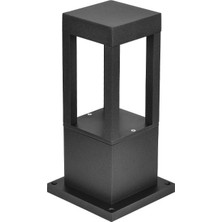 Nevo 30 cm Bahçe Direk Armatür Siyah NW601-1