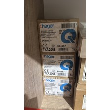 Hager TXA206B Knx 6 Kanallı Anahtarlama Aktüatörü 10A 230V Dın Ray