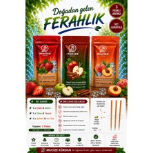 Mucize 3´lü Set (3 Adet Refill Doypak).(Çilek -Nane/elma-Tarçın/şeftali-Buzlu Çay) Aromalı Kürdan-Sakız ve Şeker Alternatifi -Değişik Meyve Tatlarında Nefes Ferahlığı