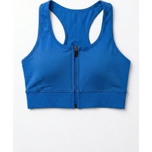 Mataş Kadın Ön Fermuarlı Pedli Toparlayıcı Destekli Sporcu Sütyeni Bralette