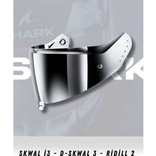 Shark VZ40030P Chrome Kask Vizörü - Krom Aynaı