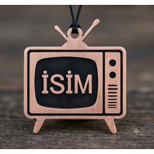 Yerlikaya Bakır Televizyon Isim Sembol Saf Bakır Kolye
