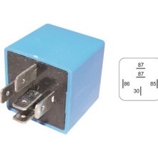 SKAUTO 12V Titreyen Korna Rölesi - Korna Sesi Titretici Röle 30A 5 Uçlu