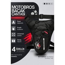Motobros Premium Su Geçirmez Özel Motosiklet Bacak Çantası Motor Çantası UNİSEX