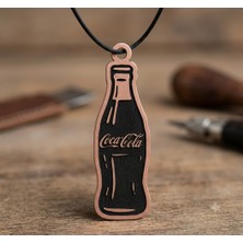 Yerlikaya Bakır Coca Cola Şişesi Sembolü Saf Bakır Kolye