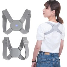 3D Sepetim Unisex Titreşim Sensörlü Kamburluk Önleyici Dik Duruş Ayarlanabilir Akıllı Korse