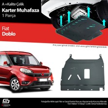 Drs Tuning S-Dizayn Fiat Doblo 2 Çelik Karter Muhafaza Koruma 2010-2022 A+ Kalite