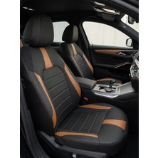 NewDeco Fiat Egea 2024+ Uyumlu Premium Full Deri Oto Koltuk Kılıfı – Airbag Uyumlu, Ortopedik, 4 Mevsim