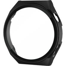 Asil Acar Home Huawei Watch Gt3 Pro 46MM Dota Camlı Kasa Ekran Koruyucu - Siyah