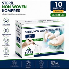 Tules Steril Non Woven Kompres 30×80 cm (10 Adet)