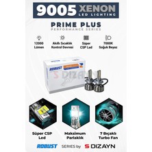 Drs Tuning S-Dizayn Prime Plus 9005 LED Xenon / 45W / 12000 Lm / 7000K A+ Kalite