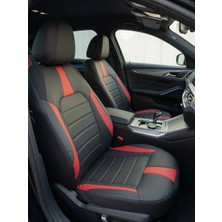 NewDeco Dacia Logan 2004-2012 Uyumlu Premium Full Deri Oto Koltuk Kılıfı – Airbag Uyumlu, Ortopedik, 4 Mevsim