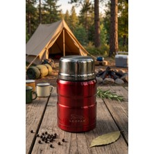 Cooker Leopar 500 ml Kaşıklı Yemek Termosu YK1829