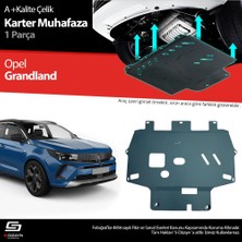 Drs Tuning S-Dizayn Opel Grandland Çelik Karter Muhafaza Koruma 2024 Üzeri A+ Kalite