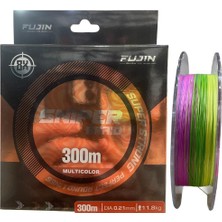 Fujin Sniper 8x 300MT 0.21MM 11.8kg Ip Örgü Misina Multi Color