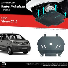 Drs Tuning S-Dizayn Opel Vivaro 1.5 Çelik Karter Muhafaza Koruma 2019 Üzeri A+ Kalite