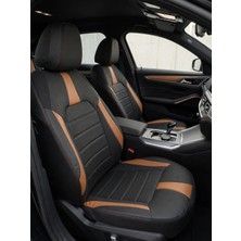 NewDeco Opel Grandlandx 2017+ Uyumlu Premium Full Deri Oto Koltuk Kılıfı – Airbag Uyumlu, Ortopedik, 4 Mevsim