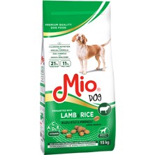 Mio Kuzu Etli ve Pirinçli Yetişkin Köpek Maması 15 kg