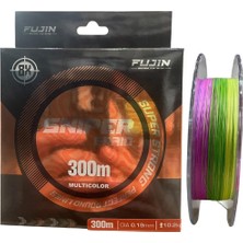 Fujin Sniper 8x 300MT 0.19MM 10.2kg Ip Örgü Misina Multi Color