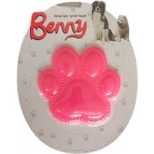AyrStore Benny Köpek Oyuncağı Pati 9,5 x 9 cm Pembe
