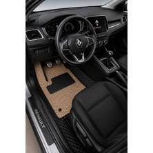 Renault Siyah 8d Deri Tam Kaplama Havuzlu Oto Paspas + Taba Eva Çift Koruma Seti