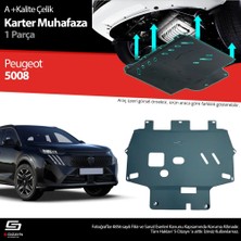 Drs Tuning S-Dizayn Peugeot 5008 Çelik Karter Muhafaza Koruma 2024 Üzeri A+ Kalite